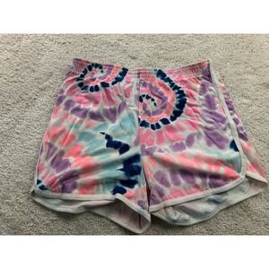 Wonder Nation‎ Women's Tie Dye Shorts XL/16 Cotton Blend Casual